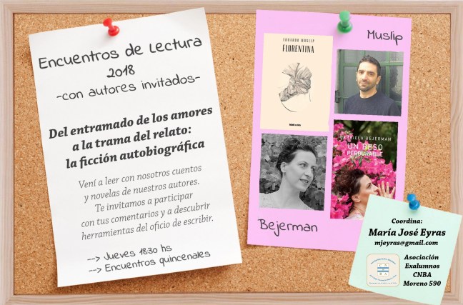 FLYER ENCUENTROS ASOCIACION - 2° CUATRIMESTRE