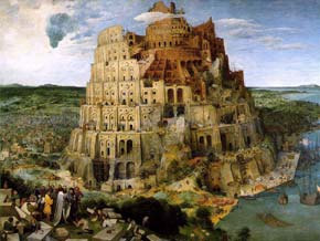 Reseña LA TORRE DE BABEL. Uno de los temas del libro, versionado por José Pablo Feinmann.